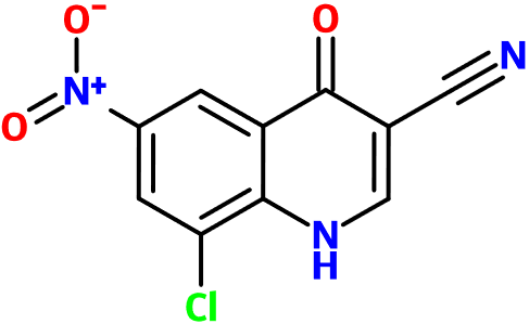 (图片) MC004466 8-Chloro-6-nitro-4-oxo-1H-quinoline-3-carbonitrile